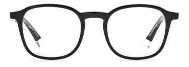 Premium Men Polaroid Eyeglasses: PLD D393 - Black Crystal - SpecSMART Eye Clinic (Front View)